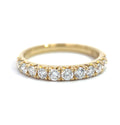 18K Yellow Gold Diamond Band